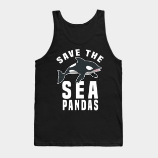 Save The Sea Pandas Tank Top